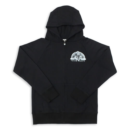 Zip-Up パーカー (ブラック) | UVERworld OFFICIAL GOODS