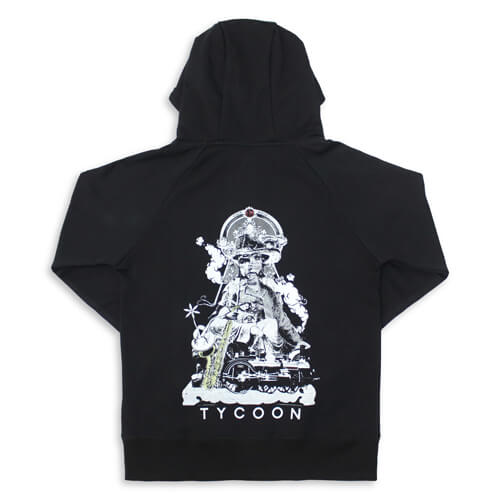 Zip-Up パーカー (ブラック) | UVERworld OFFICIAL GOODS